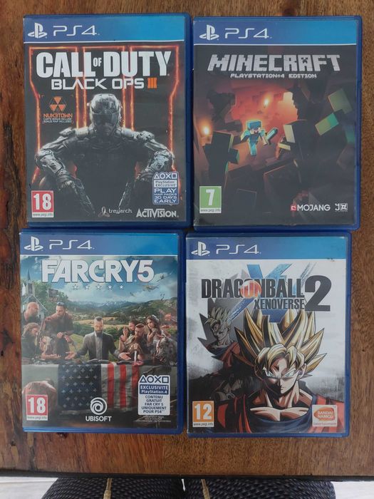 Lote de 14 jogos PS4 – 70€
