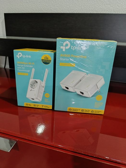 Extensor de sinal WiFi + powerline tp-link