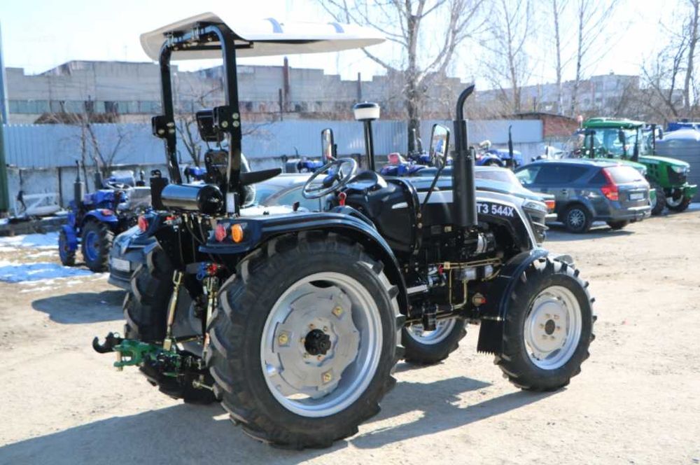 Мінітрактор ДМТЗ 244 Х з РЕВЕРСОМ примусовою гідравлікою Компресором