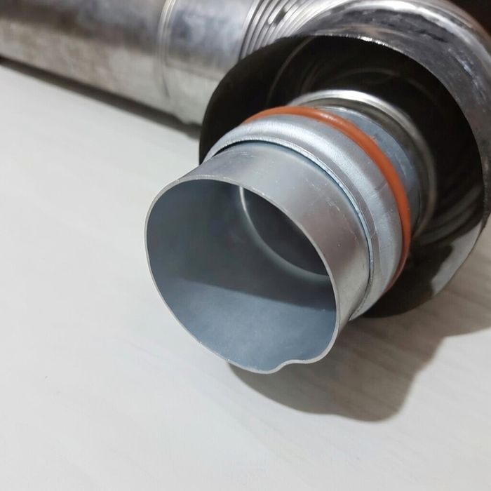 Нержавіючий димоход для  газового котла або колонки