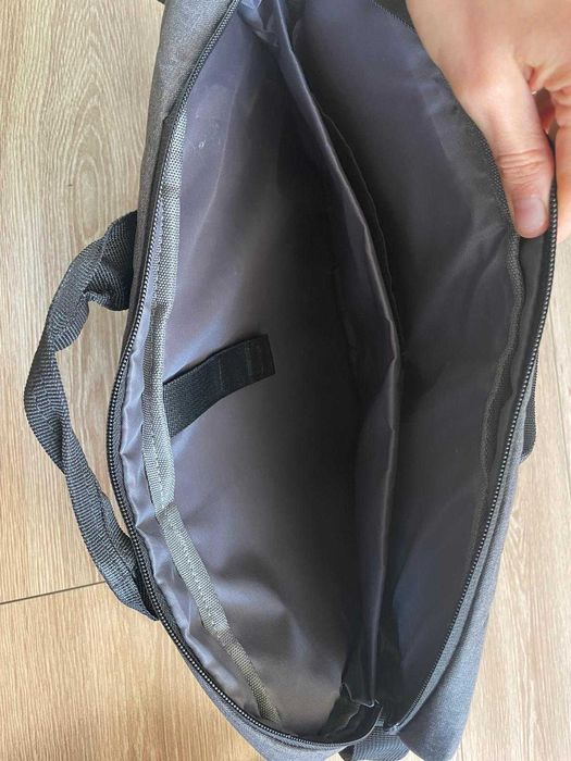 Torba na laptopa szara