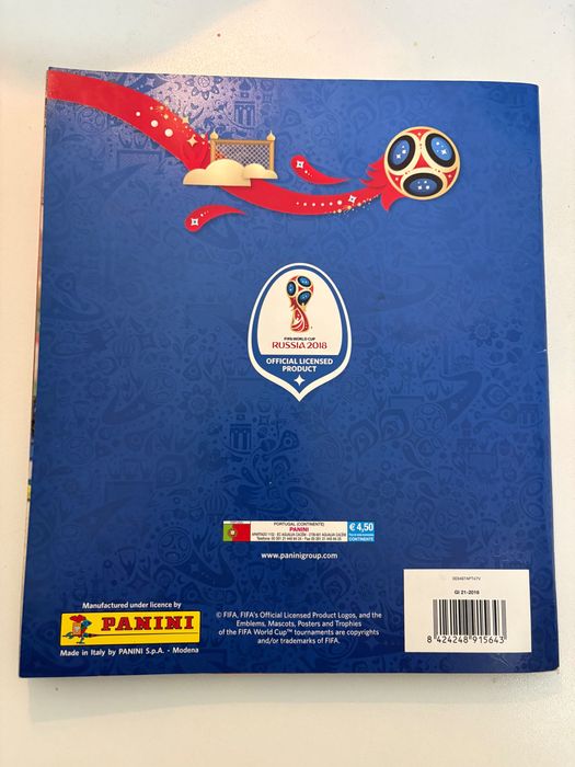 Caderneta Mundial 2018