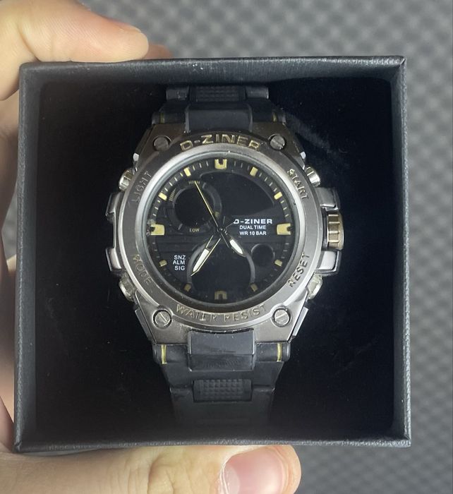 Diesel DZ7247 Mr Daddy | Duży zegarek męski 57mm | Dual Time | WR 10 BAR