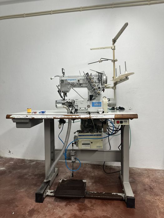 Máquina de bainhas a ar kingtex