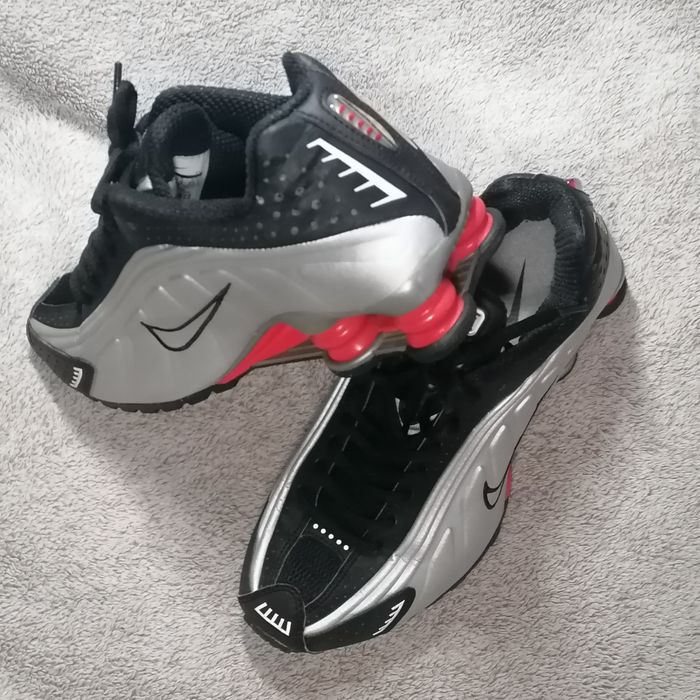 Nike shox r4 'Silver/Black/Red' (2018)
