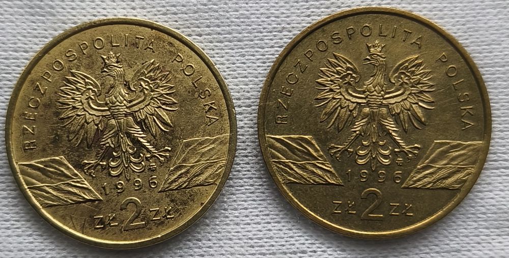 2 złote okolicznościowe 1996