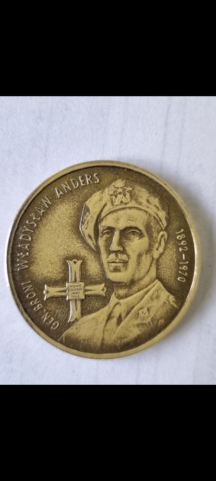 Moneta 2 zł, Gen. Broni Władysław Anders 2002r.