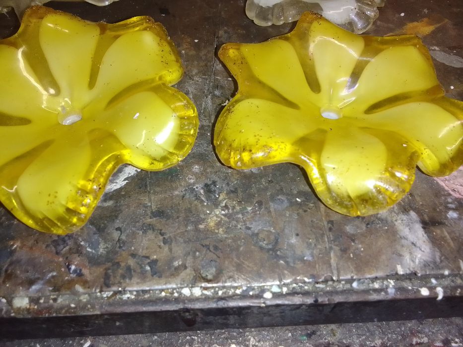 Szklane kwiaty/klosze okazja