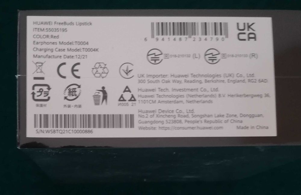 HUAWEI Freebuds Lipstick – nowe