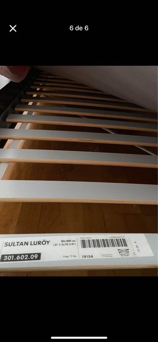 Cama IKEA 160x200 e estrado ripas