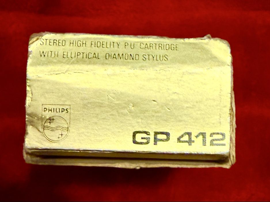 Agulha Philips Super M - GP 412 com caixa (antiga, nao utilizada)