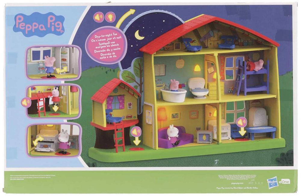 Великий будинок Свинки Пеппи з світлом і звуком Peppa’s Pig House
