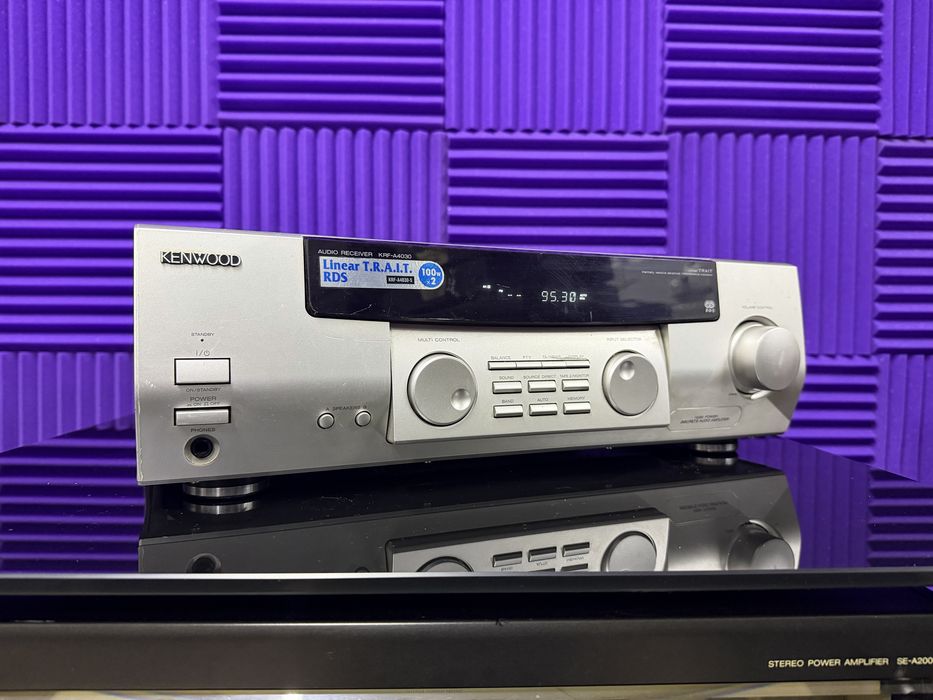 ‼️ Kenwood KRF-A4030 - Uszkodzony Amplituner Stereo, Audio Room