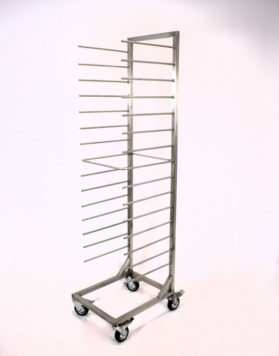 Wózek piekarniczy szpilkowy ze stali nierdzewnej