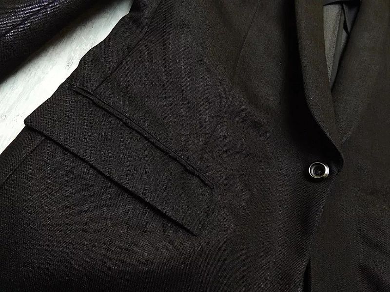 Diesel Black Gold Blazer Marynarka Męska Premium Limited Czarna