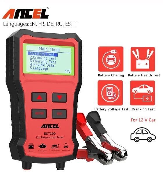 Тестер  автомобільних батарей 30-220 AH