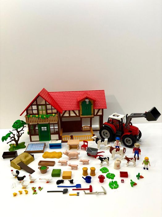 Zestaw do playmobil country 6120 gospodarstwo rolne farma ze zwierzęta
