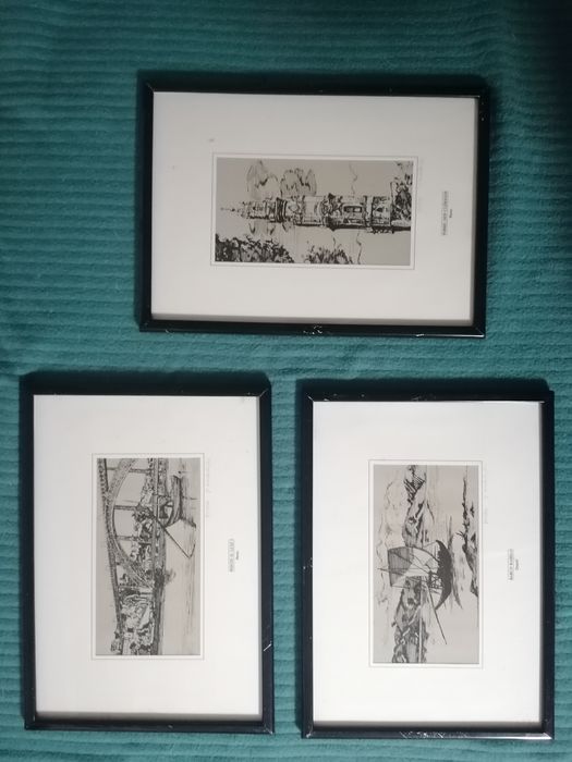 Três quadros Porto