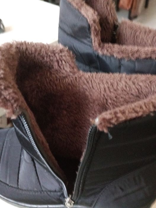 Ładne buty niskie śniegowce damskie