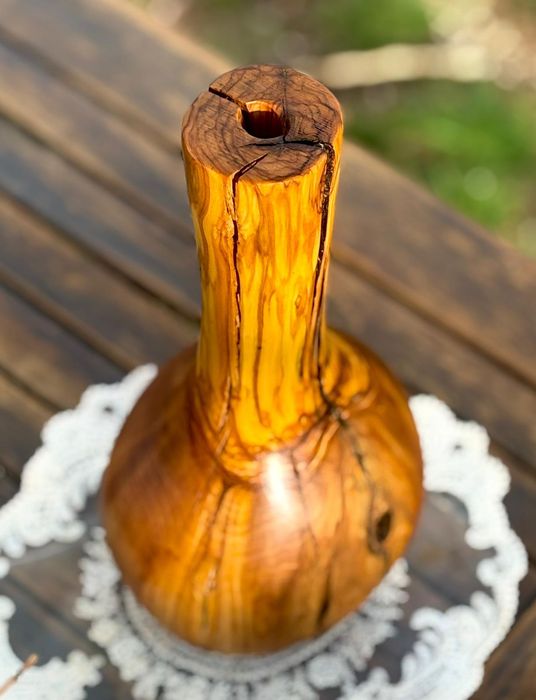 Garrafa cerâmica rustica