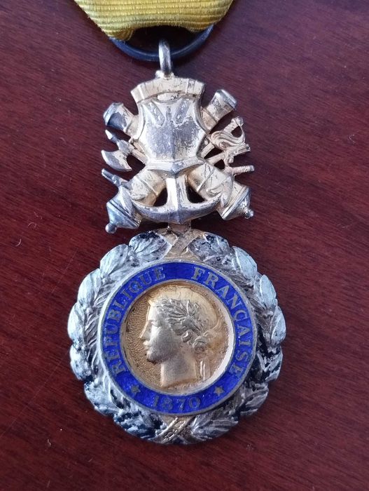 Medalha Militar Francesa Valor e Disciplina 19870