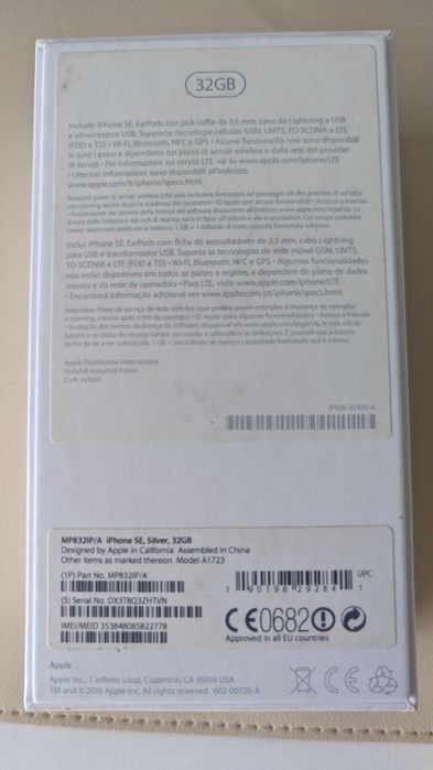 iPhone SE 32GB 1ª geração com bateria NOVA