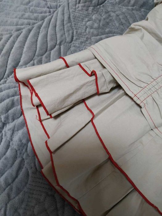 Бежева спідниця до коліна Cache Cache розмір 38 (M)