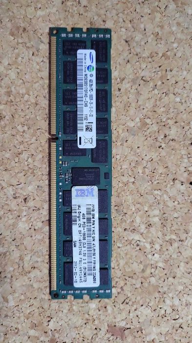 Memórias DDR3 ECC p/ Servidor 4Gb 8Gb Micron / Samsung / 10600R 12800R