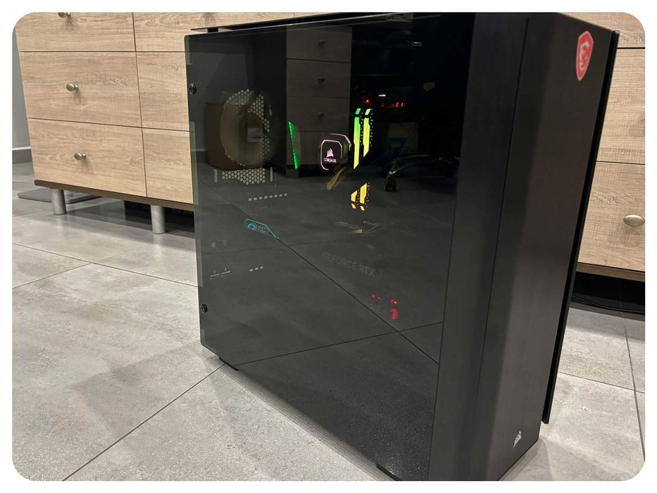 Komputer do gier RTX 4070 i9 9900KF 32GB RAM SSD szybki PC gamingowy