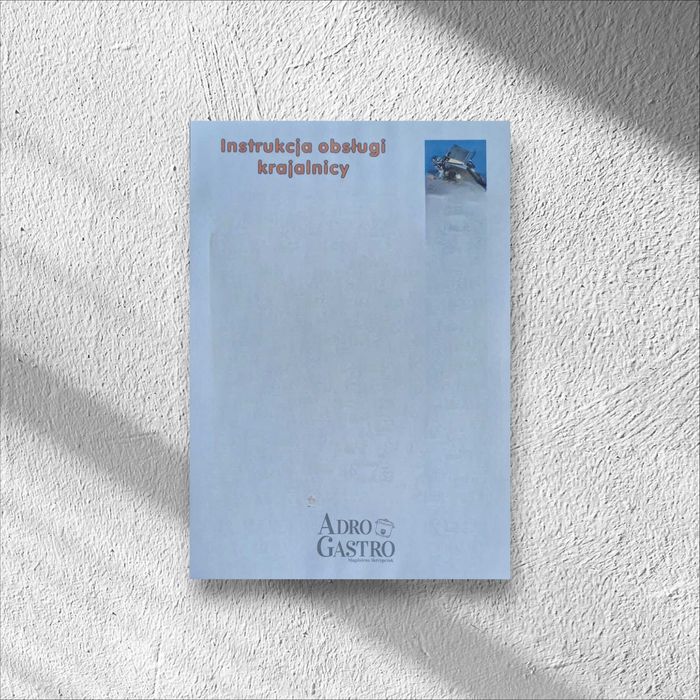 Instrukcje stanowiskowe dla gastronomii komplet 12 sztuk.