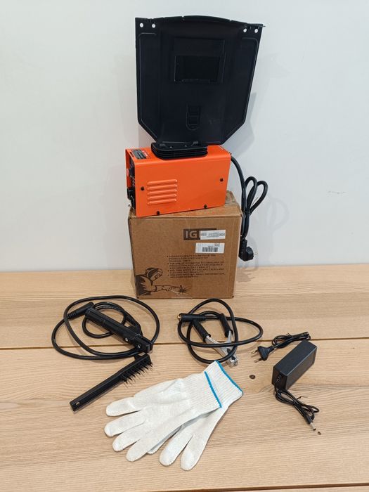 Máquina de Soldar Inverter MMA-250 Nova - Kit Completo de Soldadura