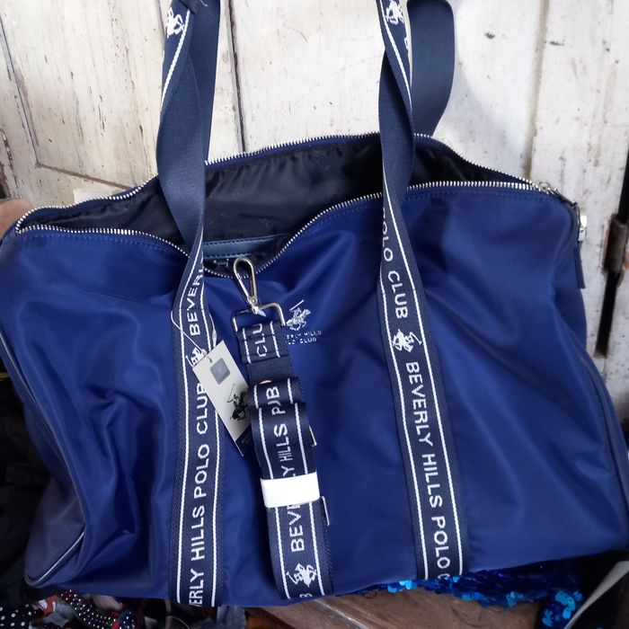 Duża torba treningowa podróżna beverly hills  polo club  47 x 30