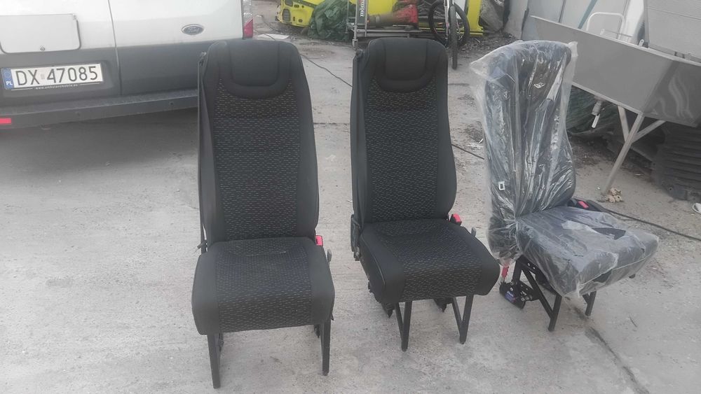 fotele pasazera ford transit