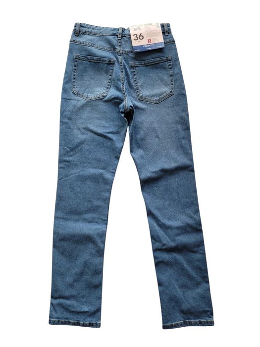 Nowe jeansy damskie 36,S spodnie proste Esmara straight fit