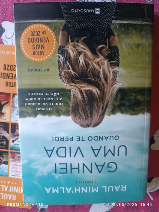 Livro novo do Raul Minh'alma ganhei uma vida