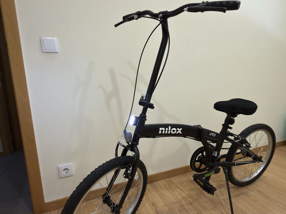 Bicicleta dobrável Nilox como NOVA