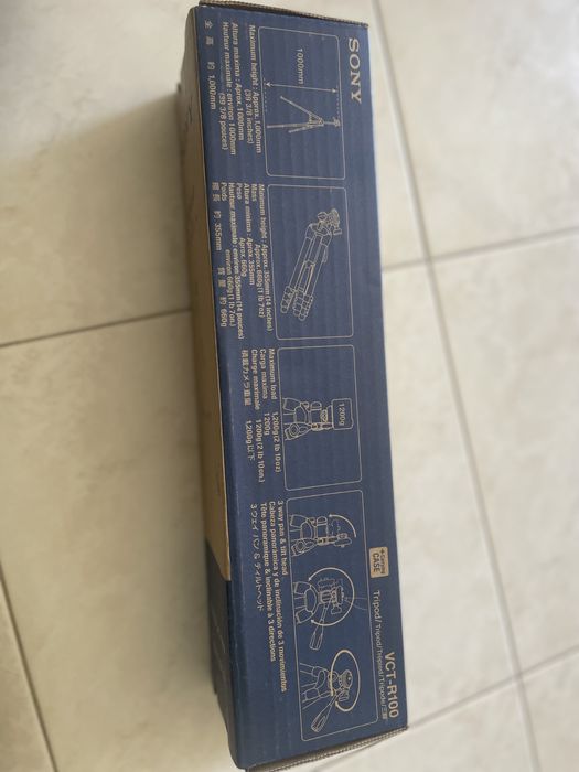 Tripé para maquina da Sony