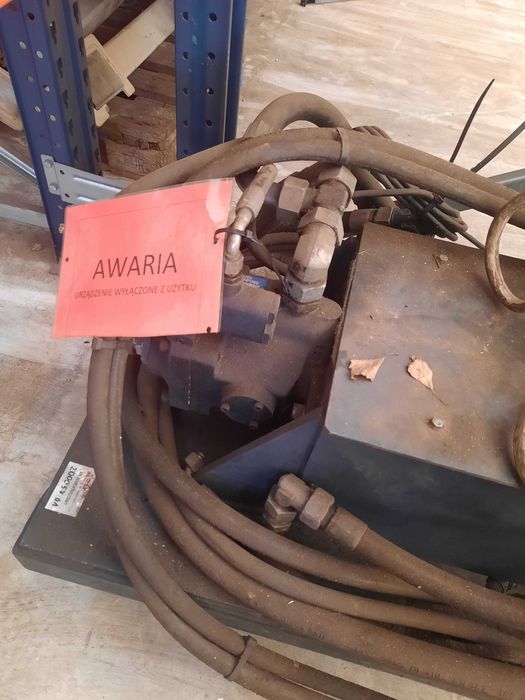 Agregat hydrauliczny pompa hydrauliczna Sauer Danfoss, zbiornik, 15 kW