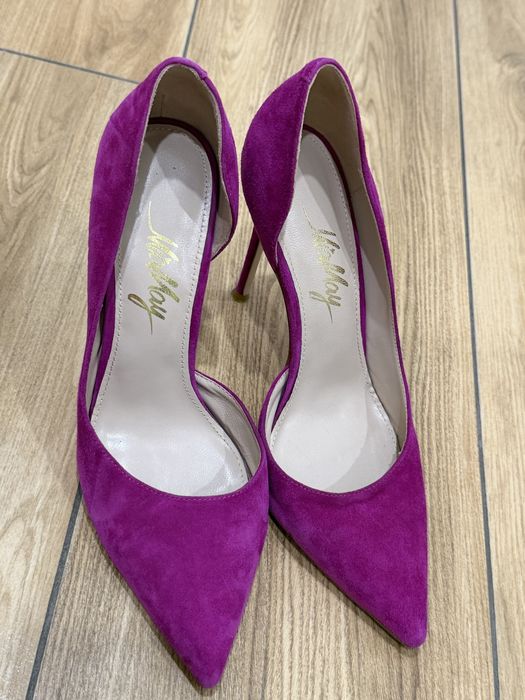 Туфлі замшеві Mia May