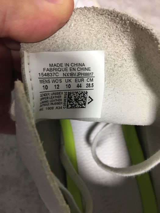 CONVERSE” высокие кожанные кеды-кроссовки,оригинал.44 размер ТОРГ!!!