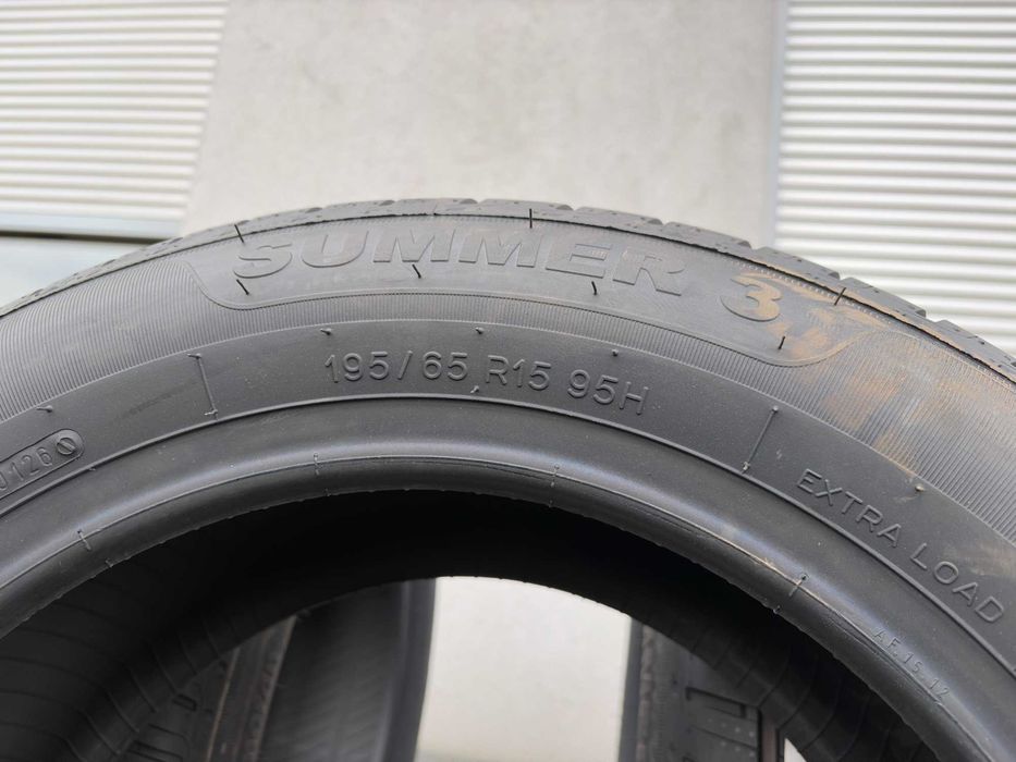 4szt letnie 195/65R15 Kormoran Summer3 95H XL B,C,71db prod. 2026r gwa