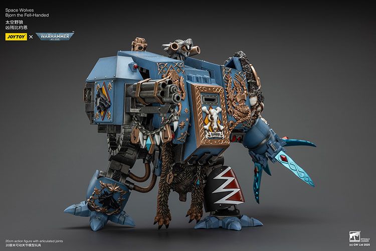 Фігурка warhammer40k JoyToy Space Wolves Bjorn the Fell-Handed 1/18