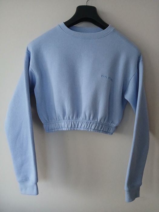 Bluza crop top boohoo
