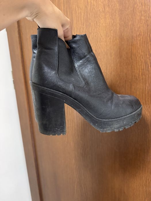 Czarne botki HM H&M 38 39