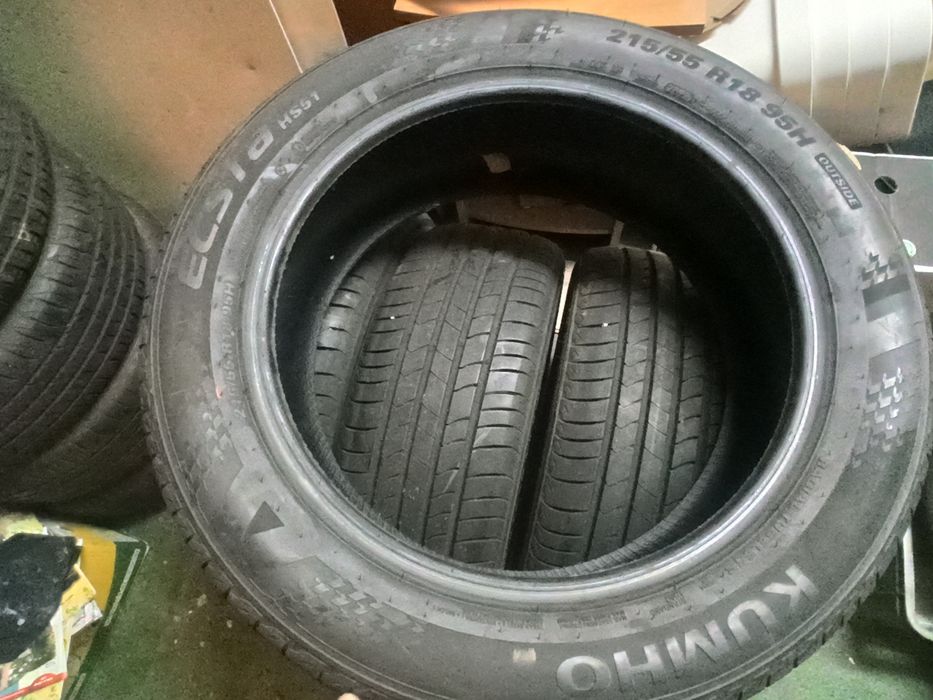 4szt opony kumho ECSTa HS51 215/55/18