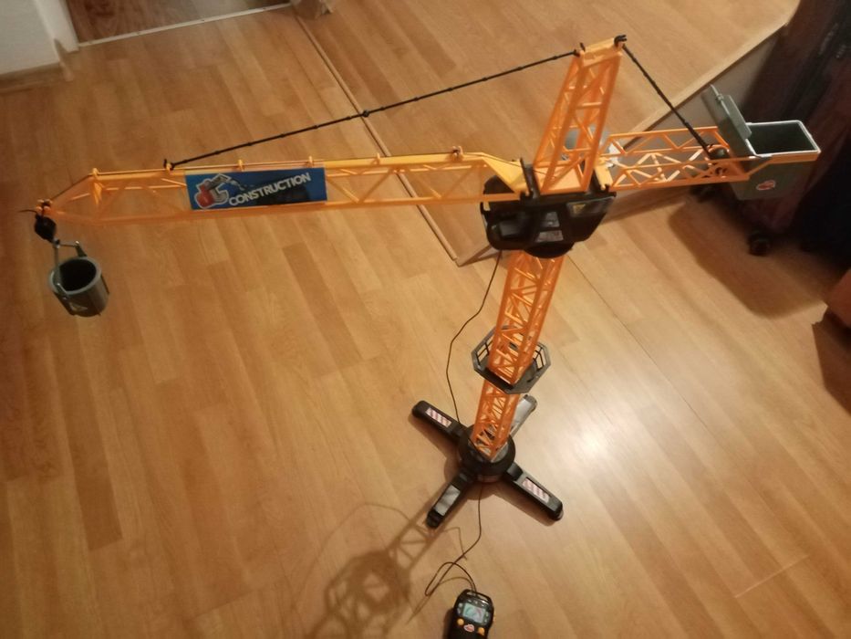 Dźwig żuraw sterowany na kablu, marki Dickie Toys 100cm wysokości