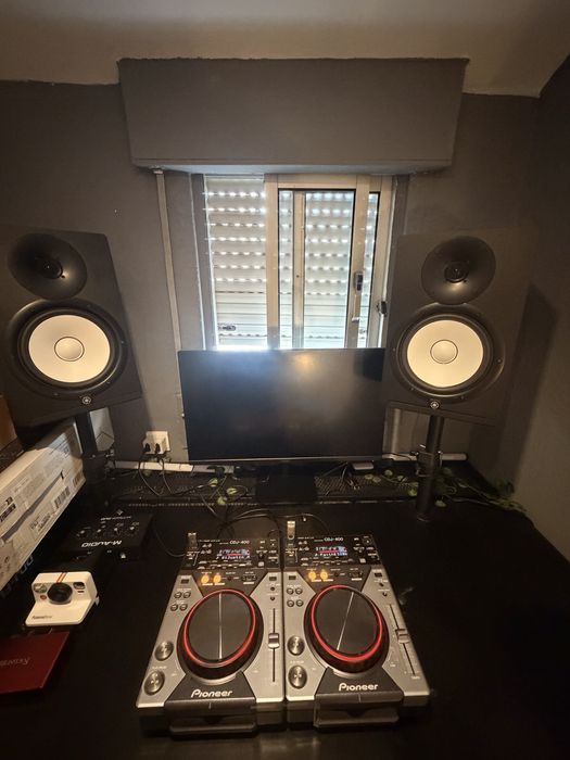Par de Leitores Pioneer CDJ-400 - Estado Impecável / Excelente Conservação