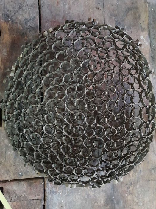 Torebka, siatka mosiężna ręczna robota