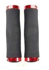 Chwyty Gripy  z obejmą 130 mm czarno - czerwone