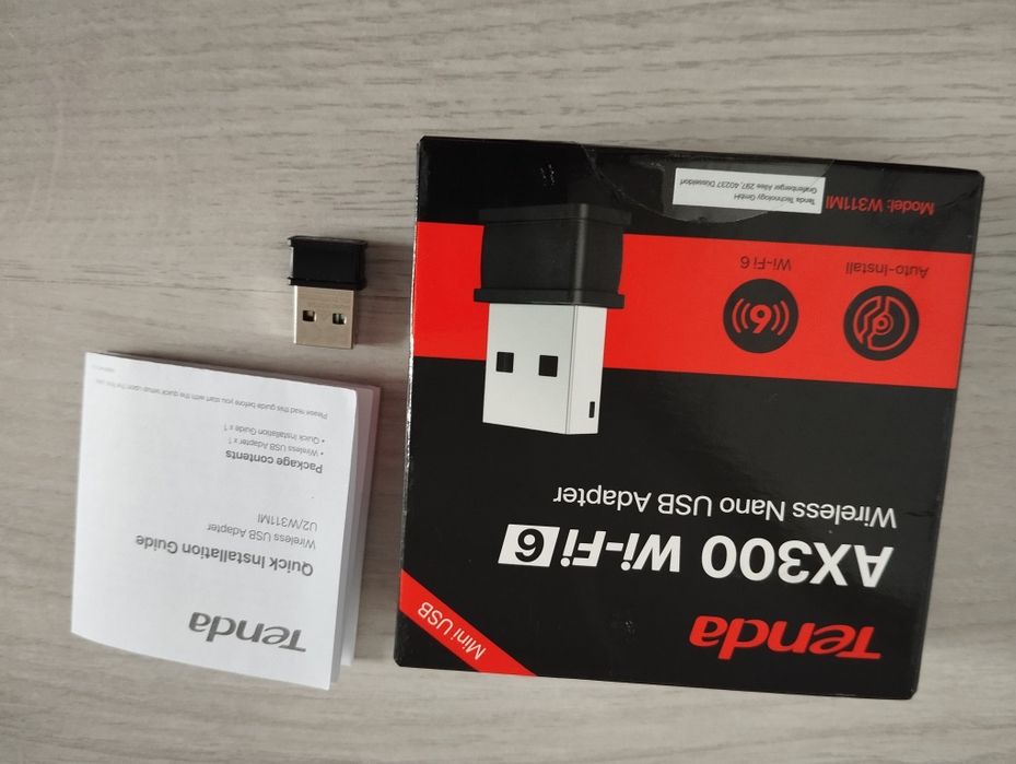 Tenda w311mi (v6) bezprzewodowa, miniaturowa karta sieciowa USB (ada